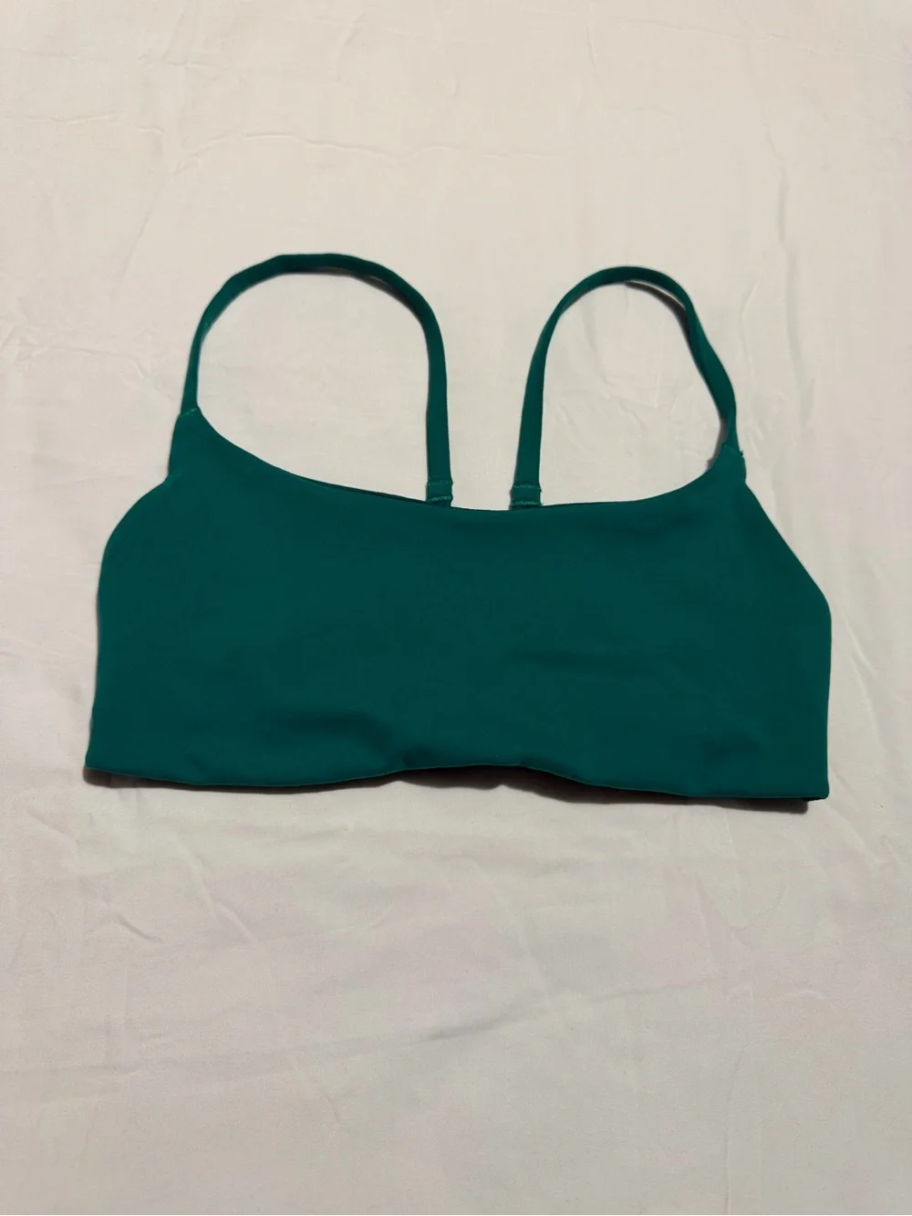 lululemon athletica Teal Green Strappy Sports Bra